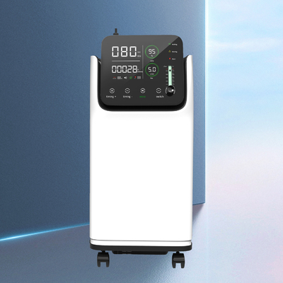Ospedale domestico concentratore dell'ossigeno da 5 litri con il nebulizzatore e 10&quot; schermo del LED