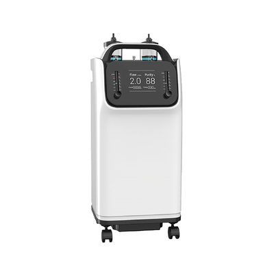 Concentratore medico dell'ossigeno da 8 litri con flusso doppio del nebulizzatore e della maniglia