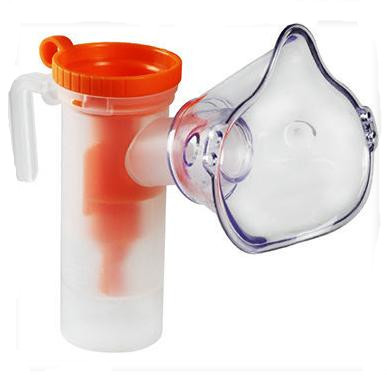 Maschere per nebulizzatore con boccaglio per maschera per nebulizzatore da 6 ml, cinturino elastico e tubo per chiunque