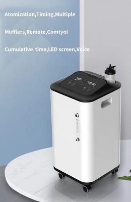 piccolo concentratore portatile 220v dell'ossigeno della macchina dell'ossigeno di 5L /10L con il nebulizzatore