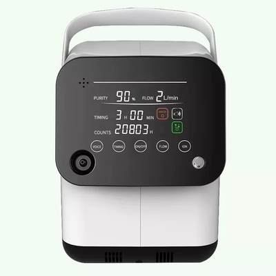 Il mini flusso portatile del concentratore O2 può essere regolato
